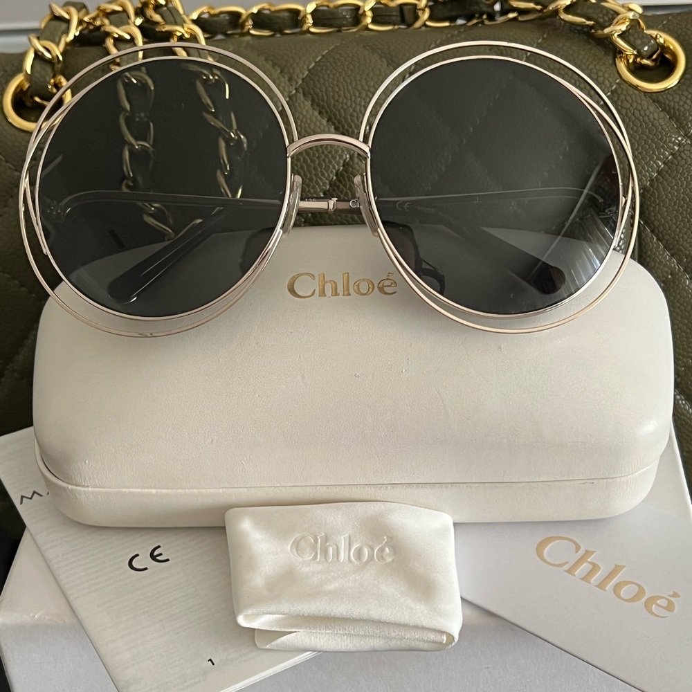 Chloé Carlina Sunglasses (CE114S 731) 100% Authentic